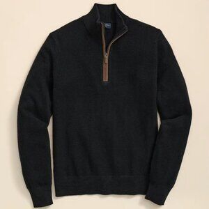 3-Ply Cashmere Quarter-Zip Sweater